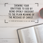 2 Corinthians 9:12-15 Digital Download