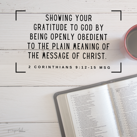 2 Corinthians 9:12-15 Digital Download