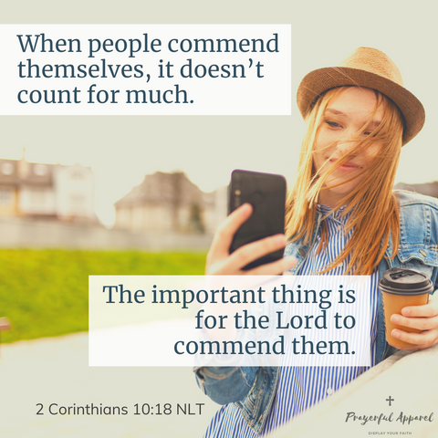 2 Corinthians 10:18 Digital Download