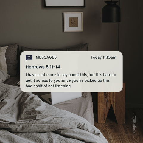 Hebrews 5:11-14 Digital Download