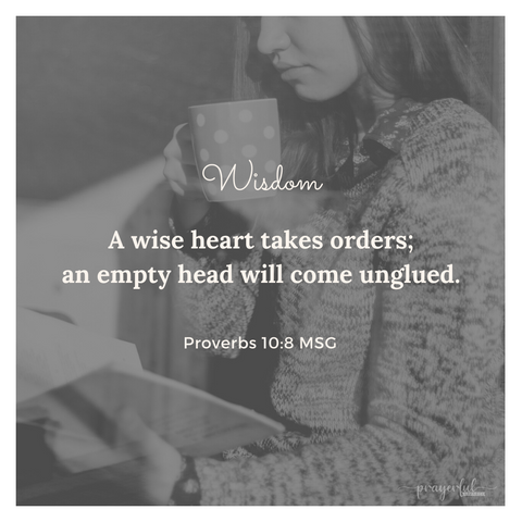 Proverbs 10:8 Digital Download