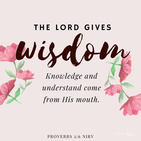 Proverbs 2:6 Digital Download