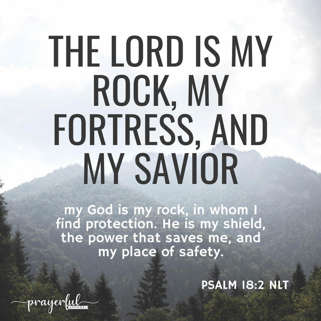 Psalm 18:2 Digital Download – Prayerful Apparel