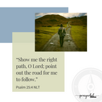 Psalm 25:4 Digital Download