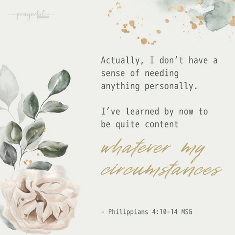 Philippians 4:10-14 Digital Download